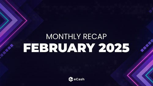 eCash Monthly Recap - February 2025