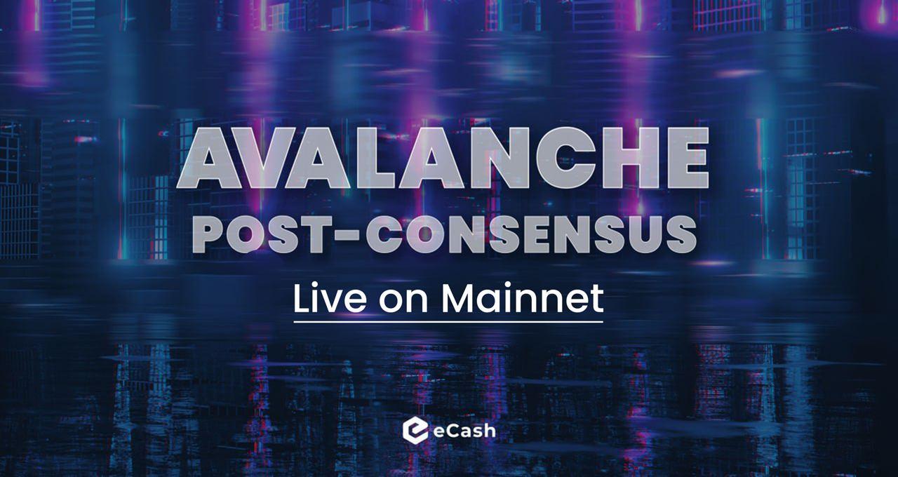 Avalanche Post-Consensus on eCash
