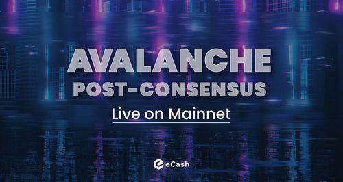Avalanche Post-Consensus on eCash